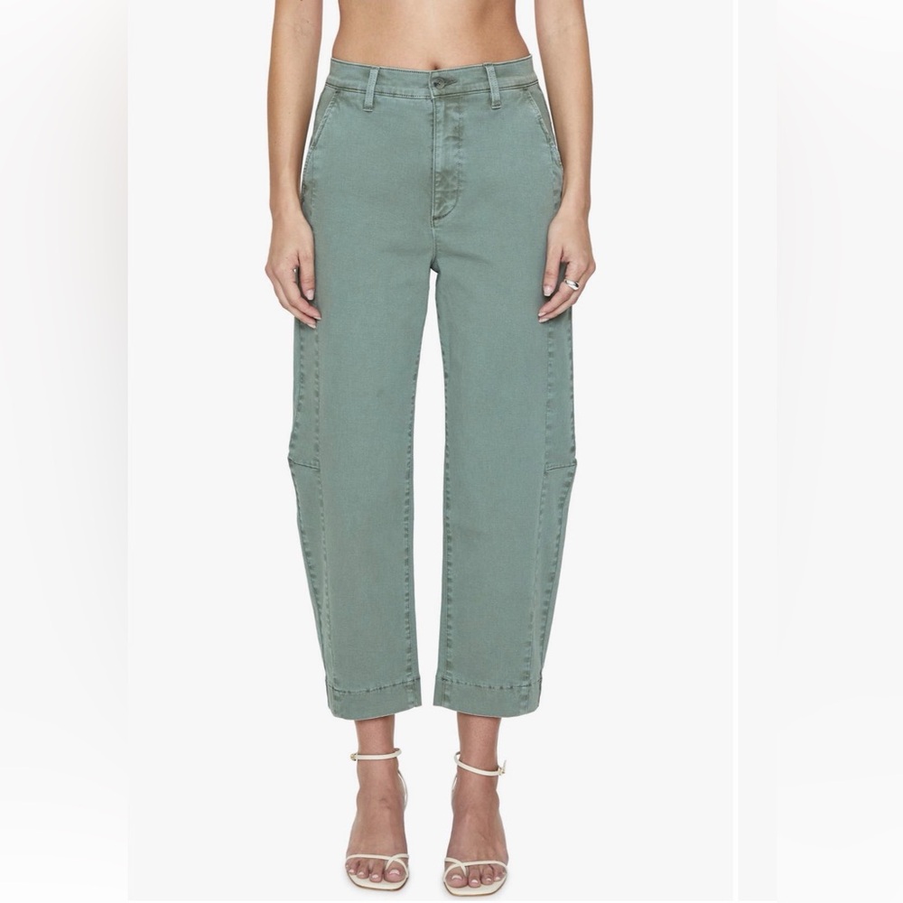 Pistola Eli Ankle Barrel Pant in Calvary Olive size 27